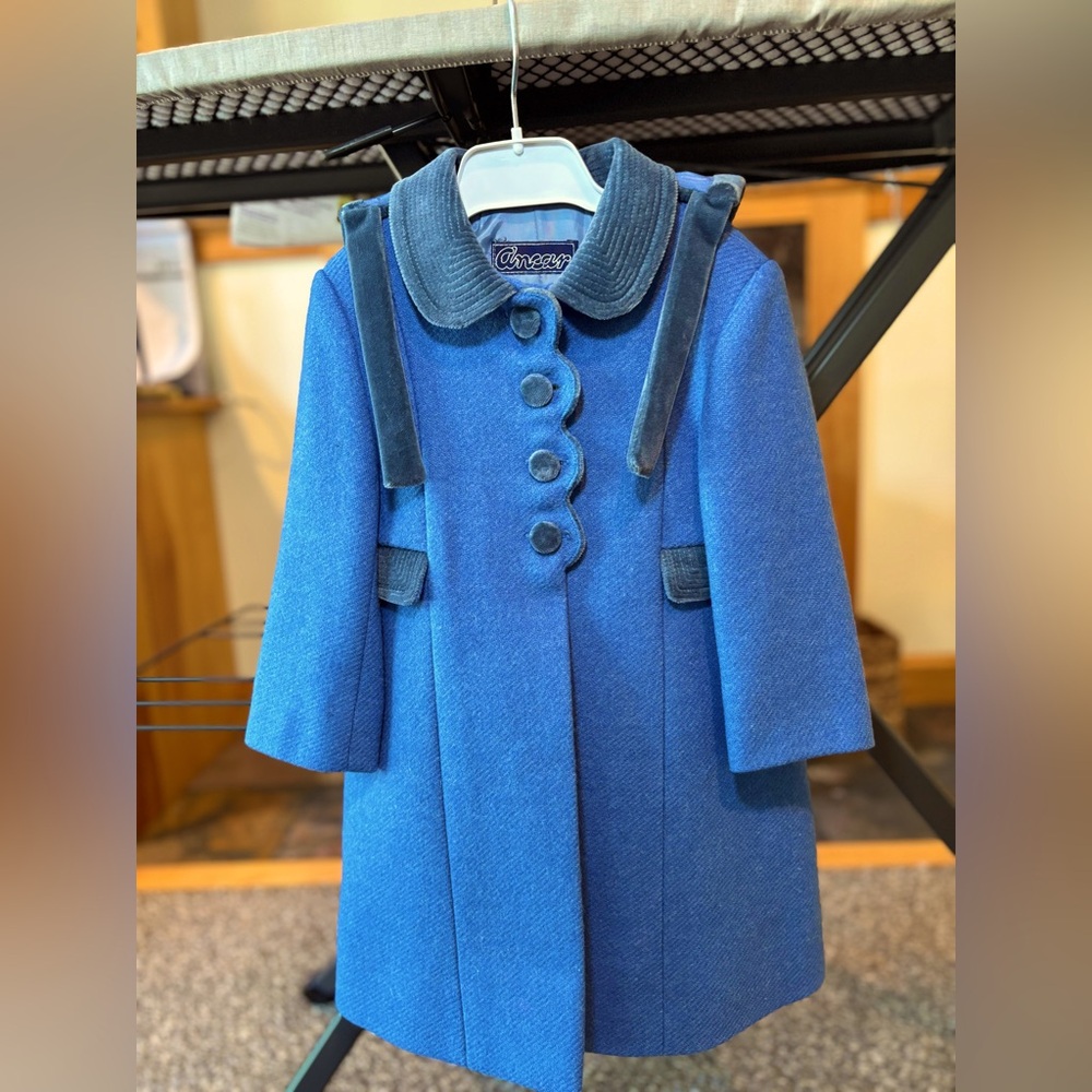 PERFECT AND BEAUTIFUL 18 month Ancar wool dress coat.